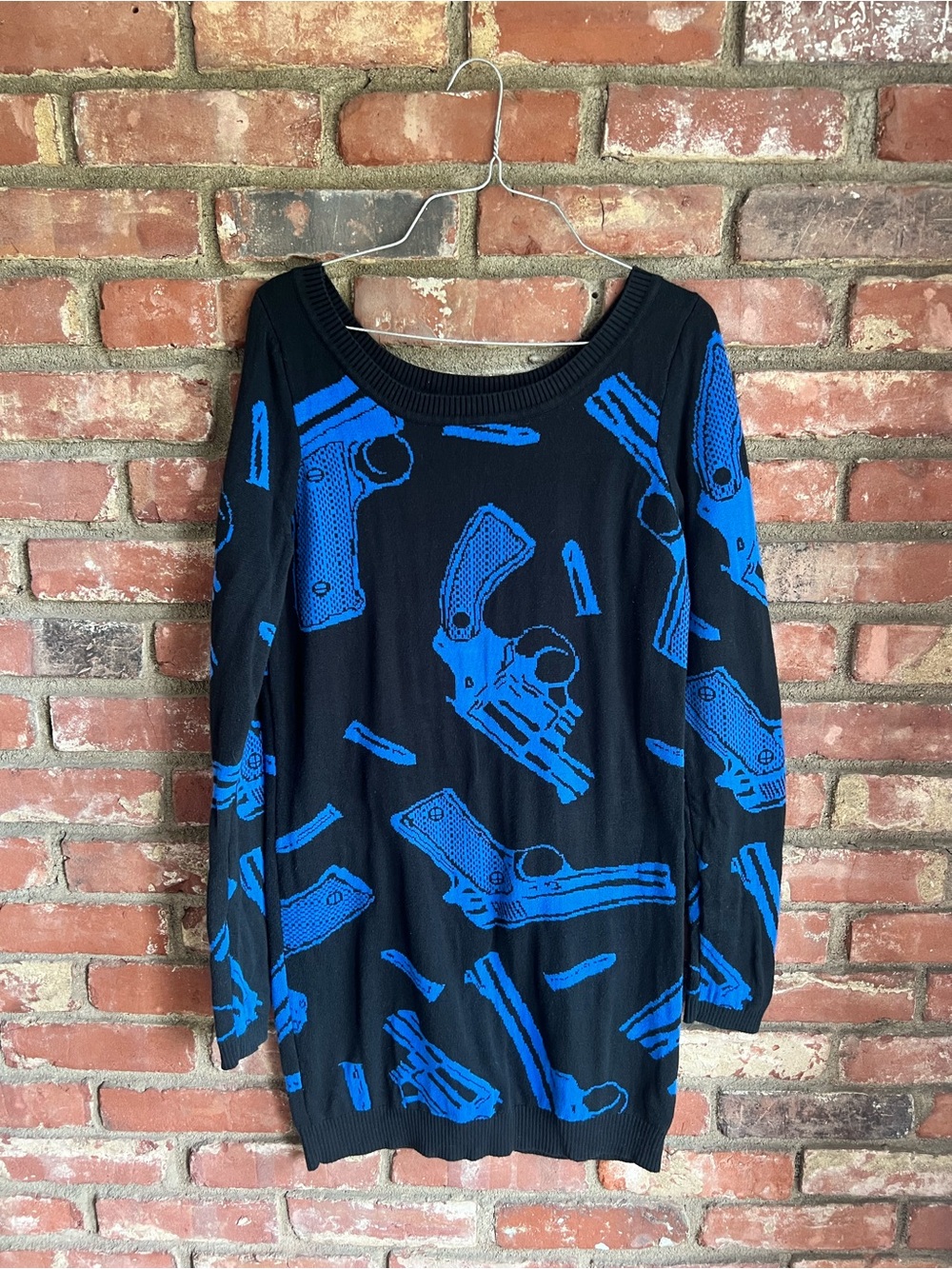 Betsey Johnson Gun Sweater